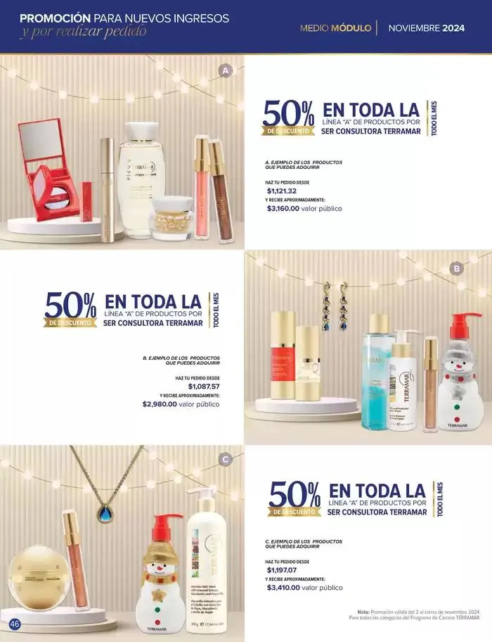 Catálogo de Revista de mes 4 de noviembre al 30 de noviembre 2024 - Pagina 46