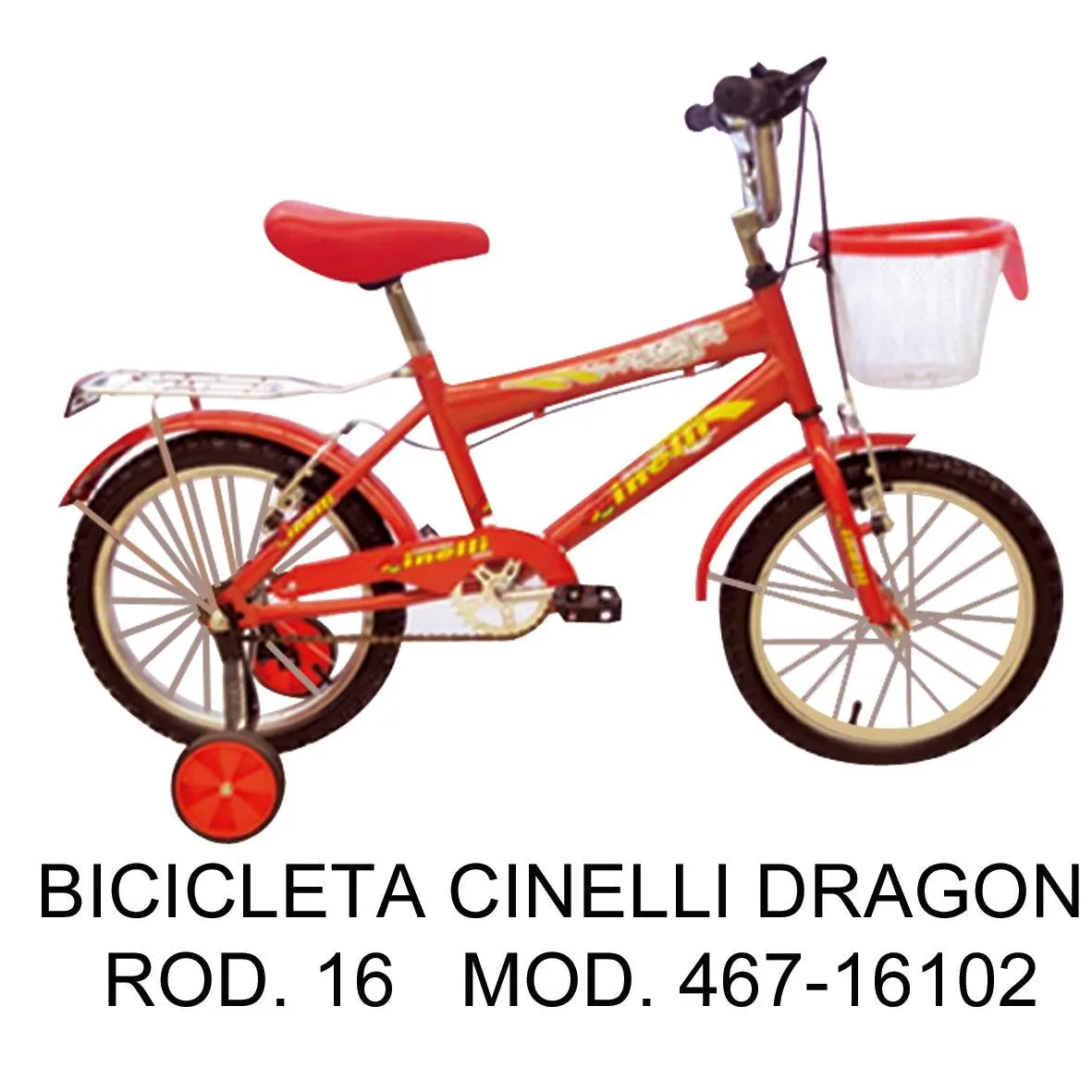 Bicicleta Cinelli Dragón Rodada 16