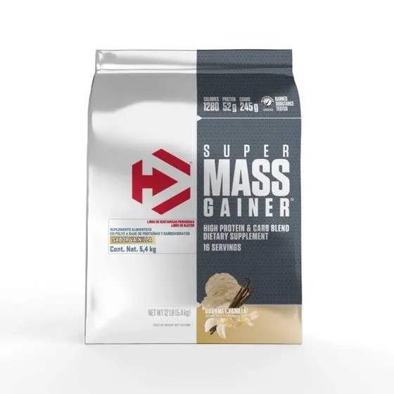 Mass Proteína Dymatize Vainilla 12 lb