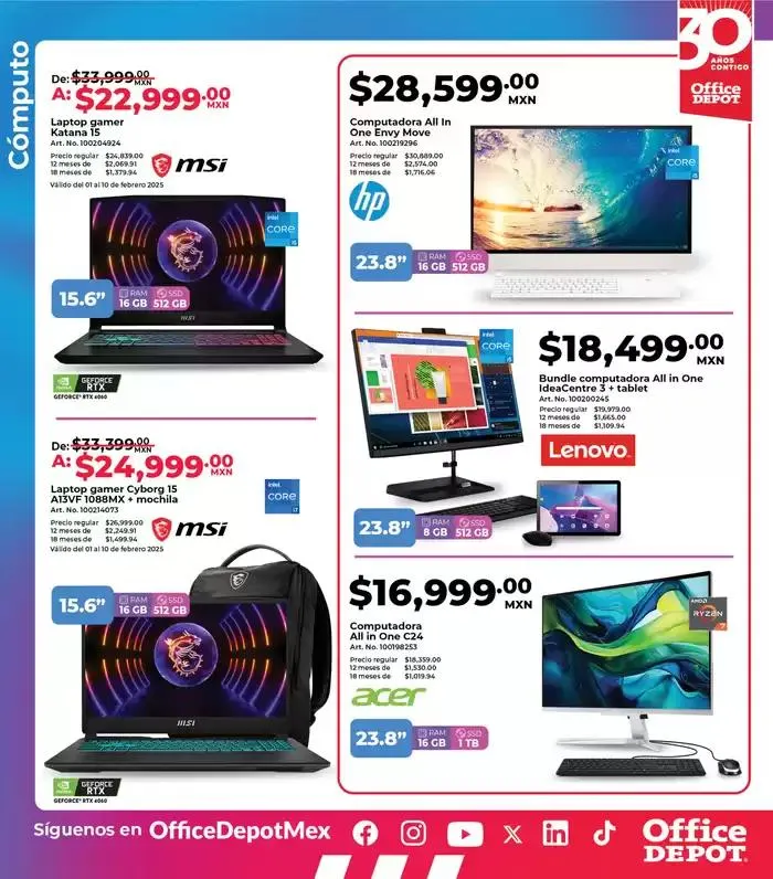 Catálogo de Folleto Febrero 5 de febrero al 28 de febrero 2025 - Pagina 12