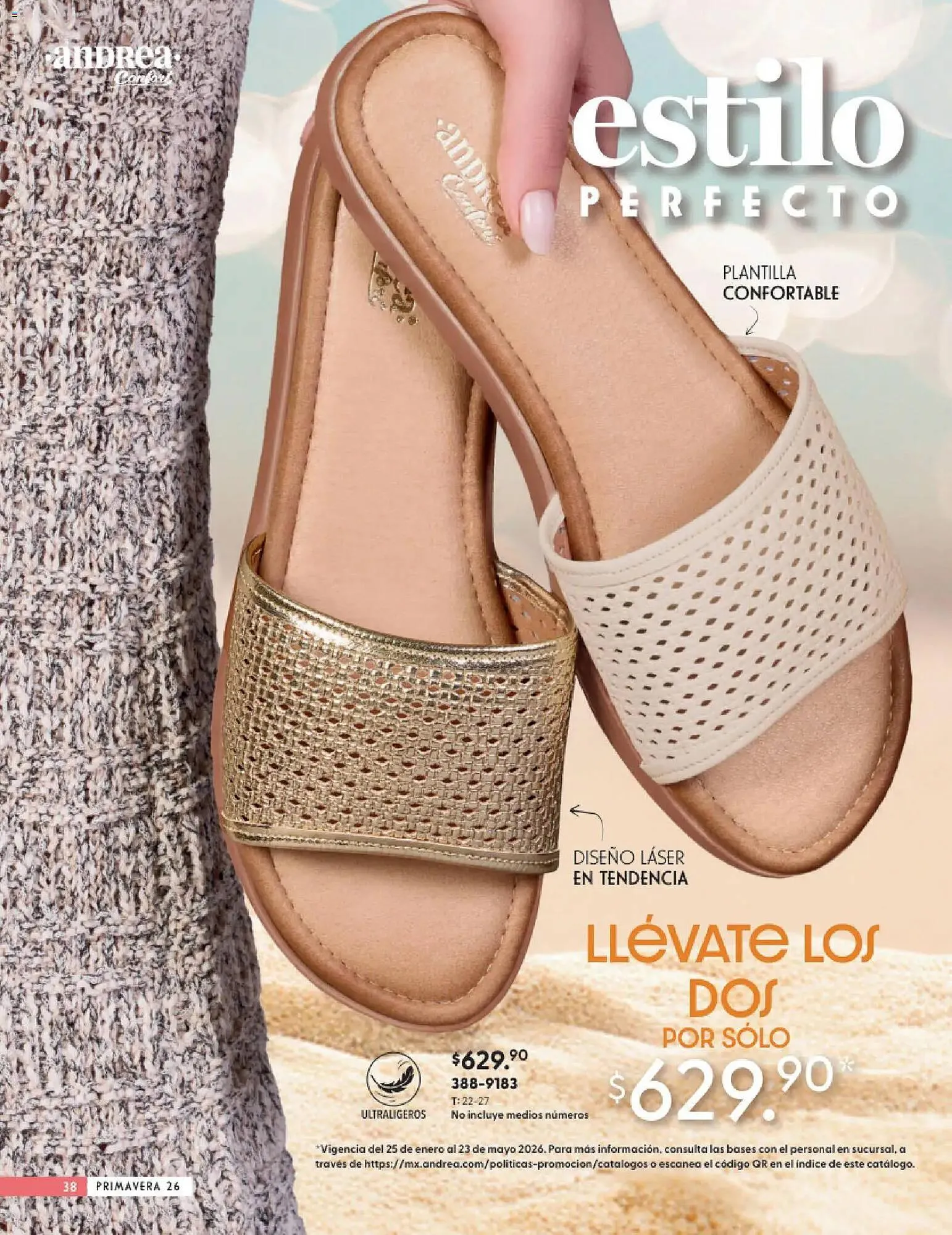 Catálogo de Catálogo Andrea 25 de enero al 24 de mayo 2026 - Pagina 38