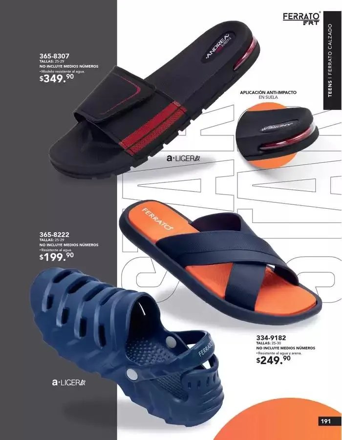 Catálogo de ANDREA | CALZADO CABALLERO 26 de enero al 24 de mayo 2025 - Pagina 191