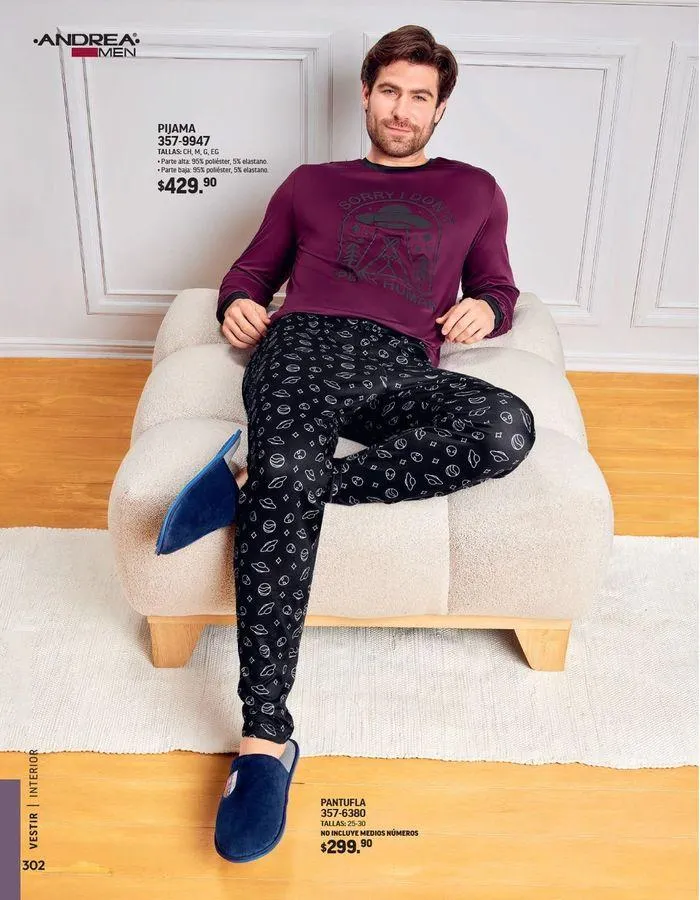 Catálogo de ANDREA - VESTIR CABALLERO 26 de agosto al 25 de enero 2025 - Pagina 7