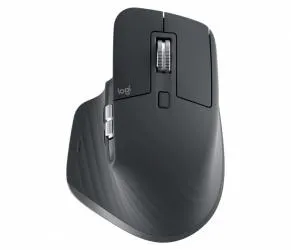 Mouse Ergonómico Logitech Óptico MX Master 3s, Inalámbrico, Bluetooth, 8000DPI, Grafito