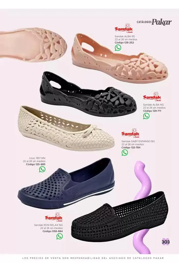Catálogo de Pakar Sandalia 31 de enero al 31 de mayo 2025 - Pagina 303