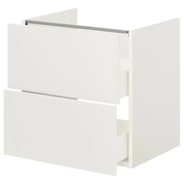 Gabinete bajo p/lavabo 2 cajones,