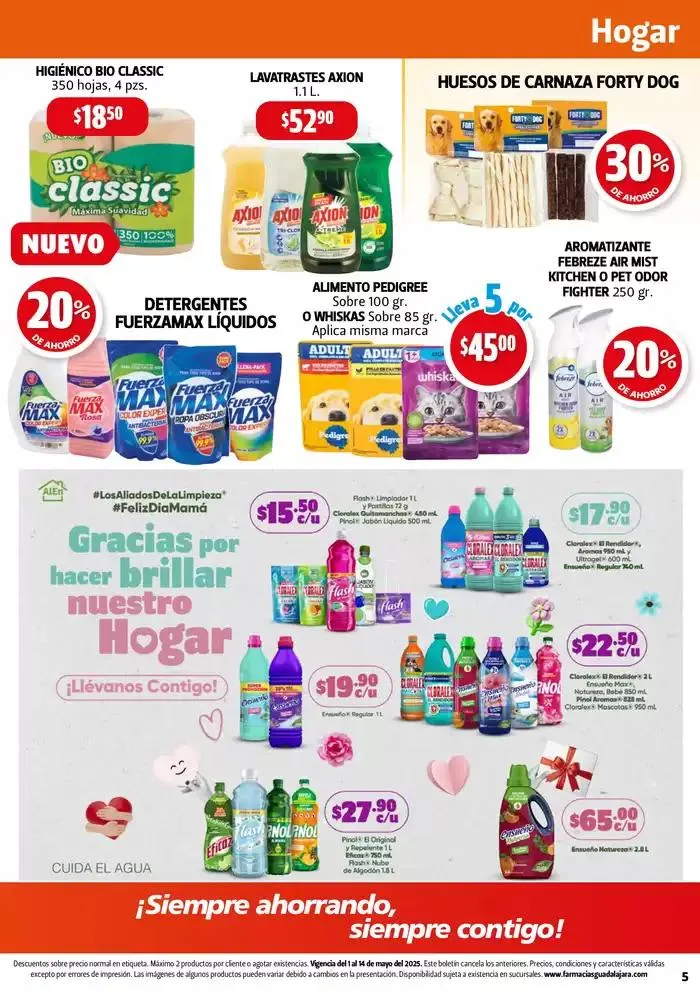 Catálogo de Boletín Farmacias Guadalajara  2 de mayo al 15 de mayo 2025 - Pagina 5