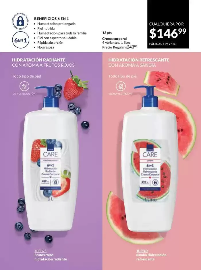 Catálogo de Avon COSMÉTICOS C7 17 de marzo al 7 de julio 2025 - Pagina 180