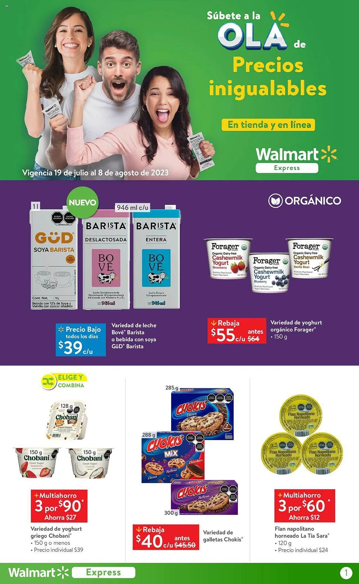 Catálogo de Catálogo Walmart 19 de julio al 8 de agosto 2023 - Pagina 1