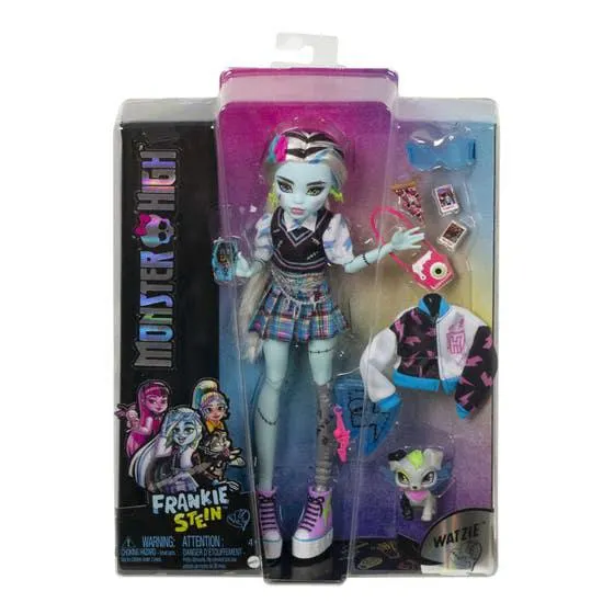 Mattel Monster High Muñeca Frankie Moda HHK53