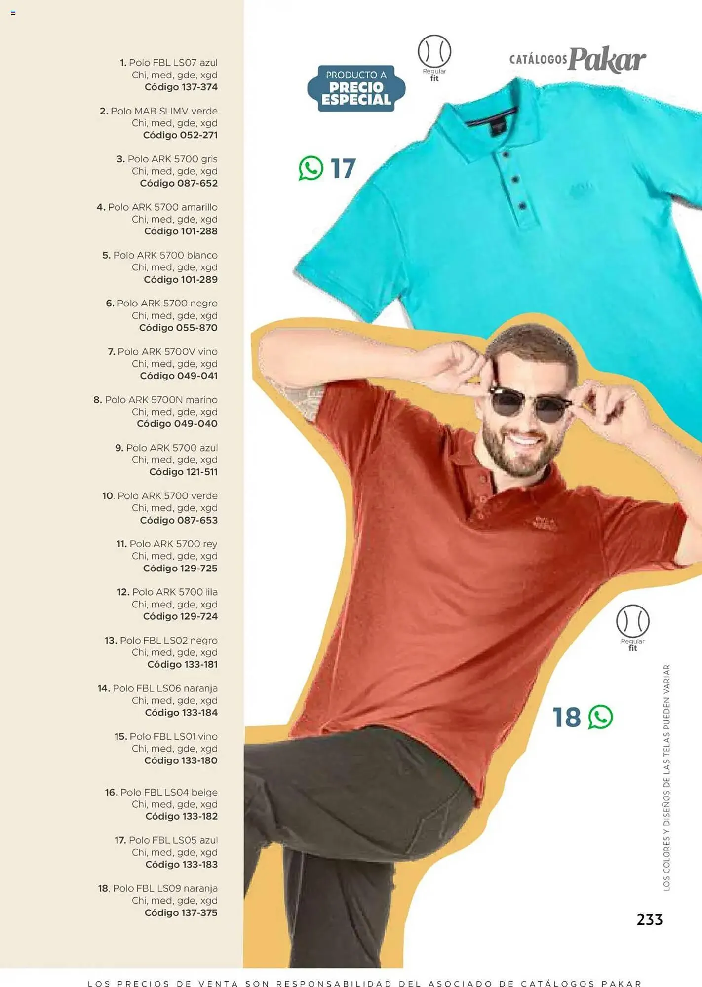 Catálogo de Catálogo SC Pakar 24 de julio al 1 de enero 2026 - Pagina 233