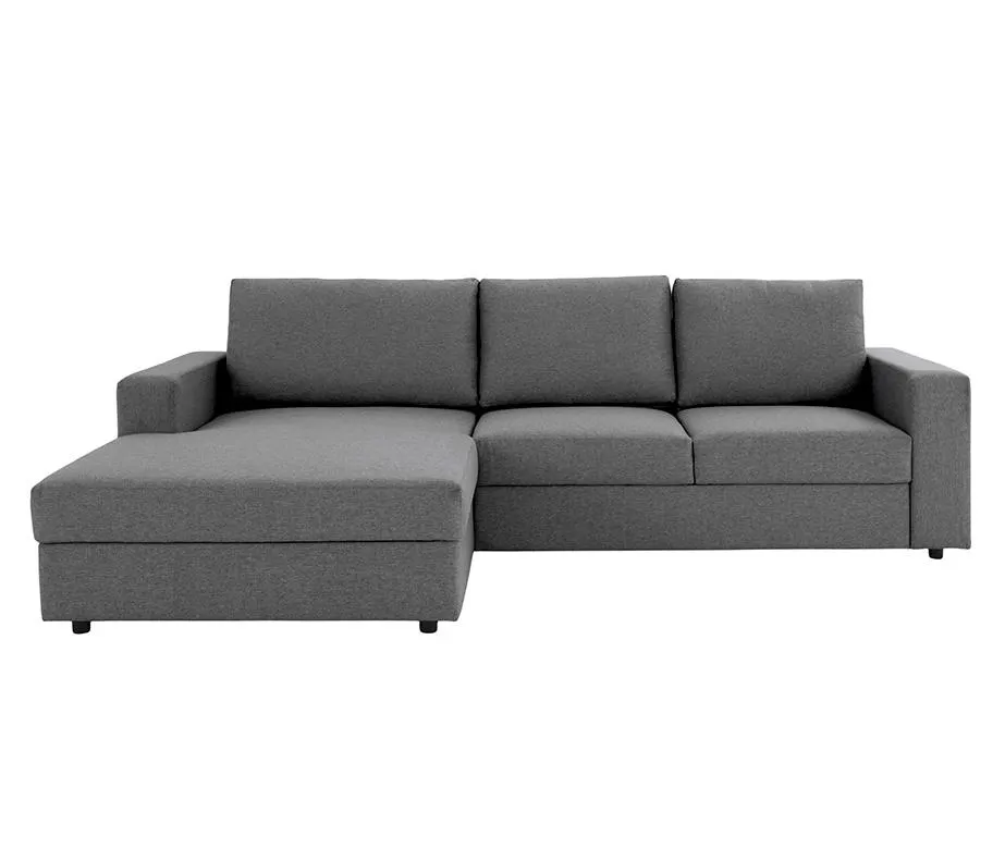 Sala esquinera Izquierda 4 cuerpos Ocampos - Gris Oscuro