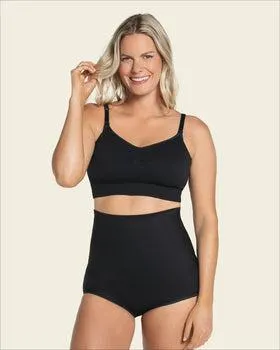 Panty faja postparto y postquirúrgico con laterales en velcro