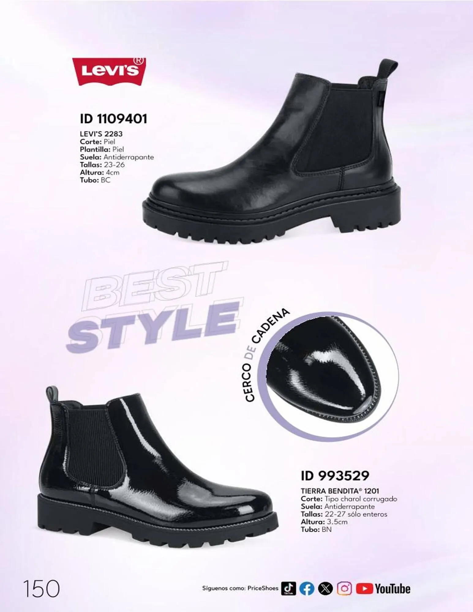 Catálogo de Catálogo Price Shoes 15 de abril al 31 de diciembre 2025 - Pagina 150