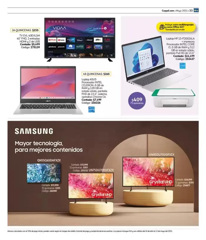 Catálogo de Periódico Mayo Día de las Madres 28 de abril al 11 de mayo 2025 - Pagina 33