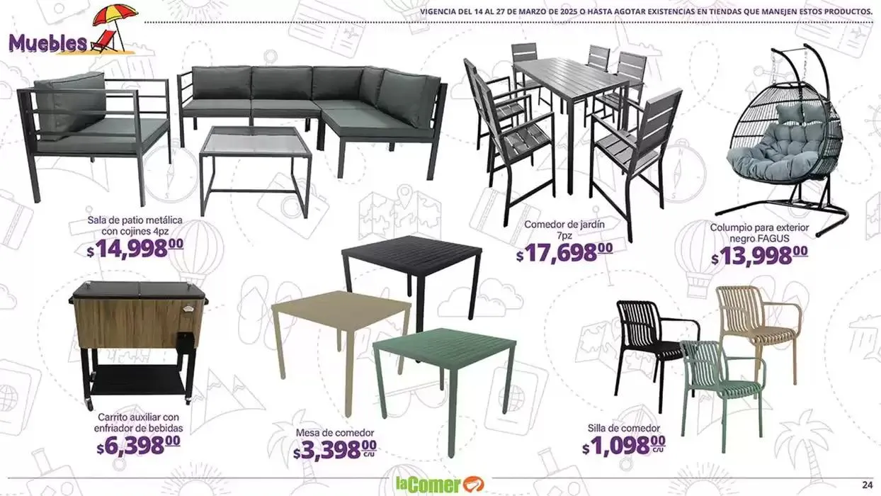 Catálogo de La Comer - Vacaciones 14 de marzo al 27 de marzo 2025 - Pagina 24