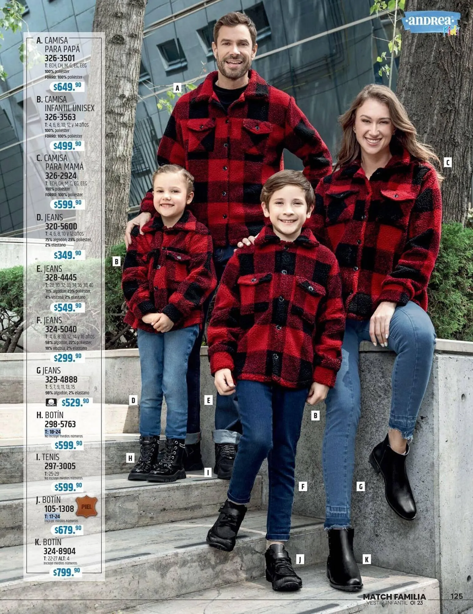 Catálogo de Catálogo Andrea 27 de agosto al 27 de enero 2024 - Pagina 125