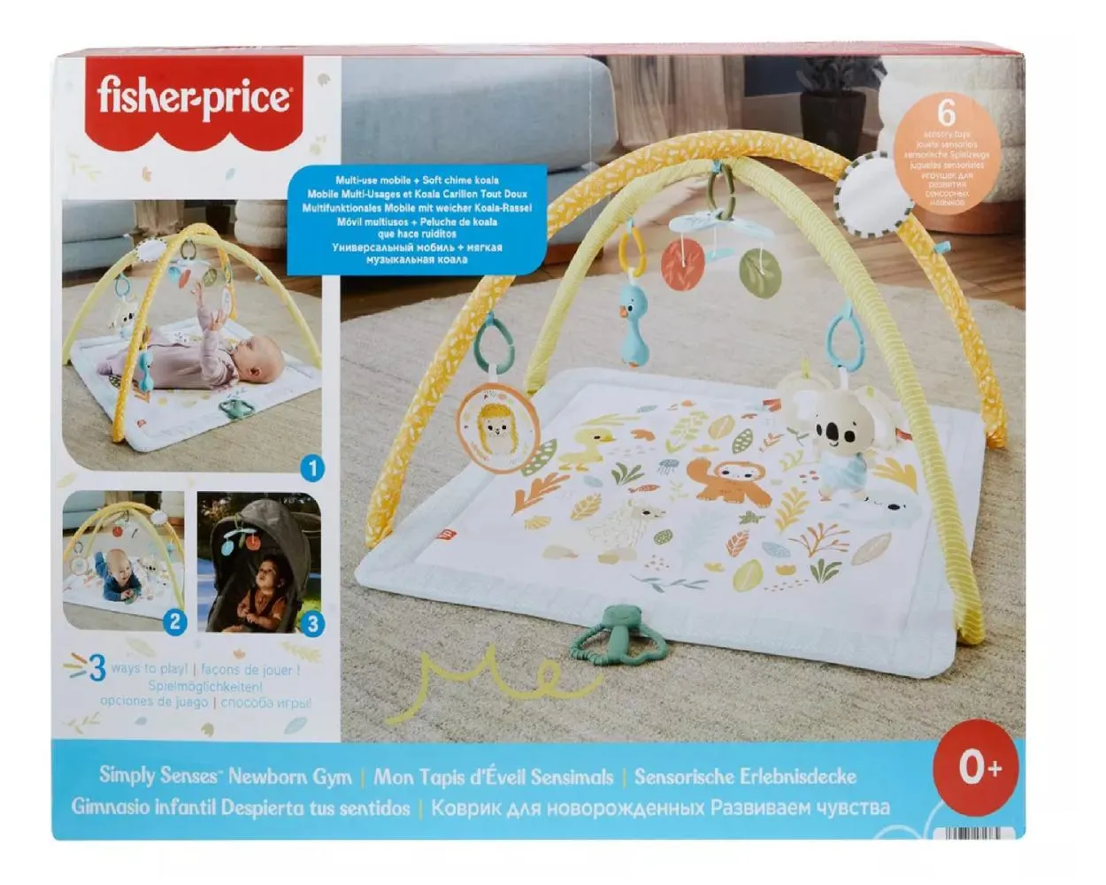 F-P GIMNASIO PARA BEBÉS MIS PRIMEROS SENTIDOS HRB15