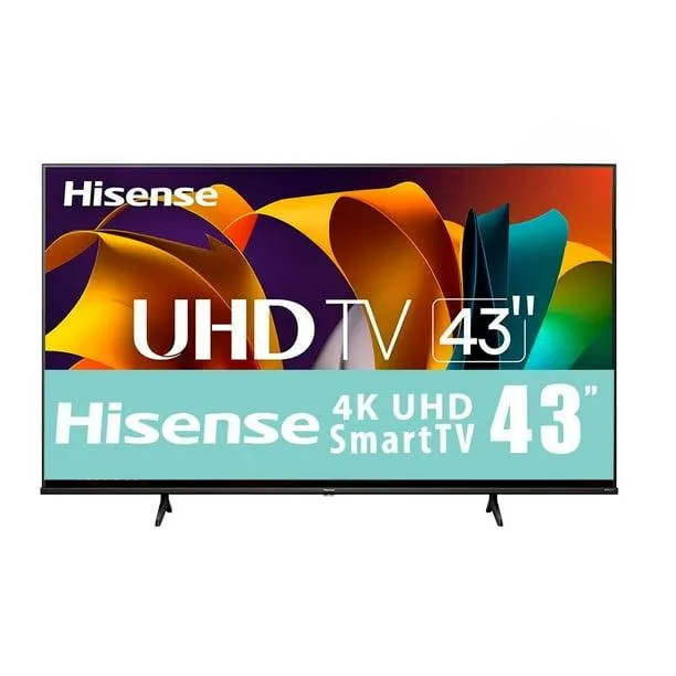 TV Hisense 43 pulgadas 4K Ultra HD Smart TV LED 43A6NV