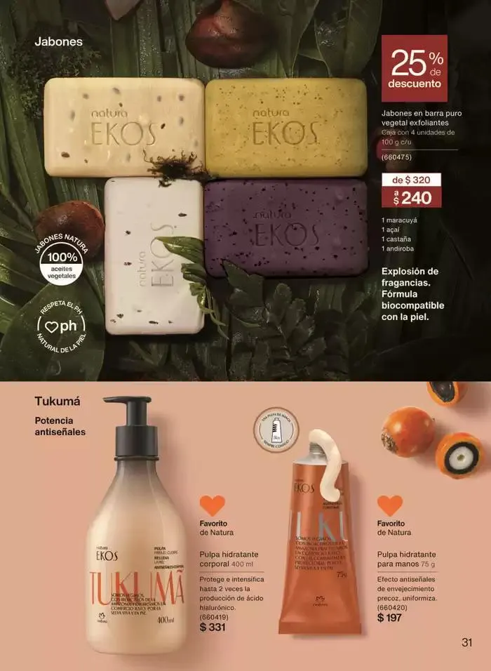 Catálogo de Avon Folleto Natura C5 6 de febrero al 31 de diciembre 2025 - Pagina 31