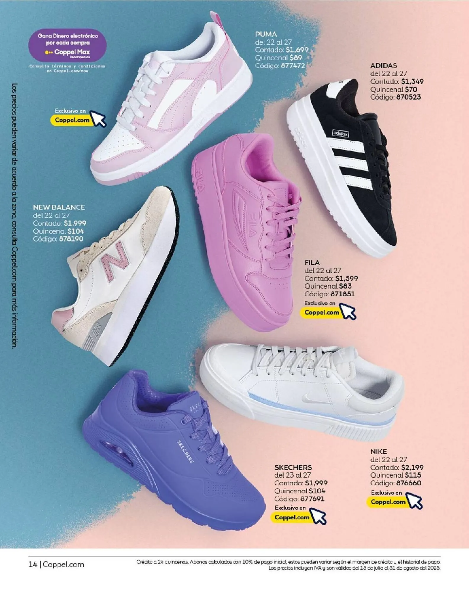 Catálogo de Catálogo Coppel 1 de julio al 31 de agosto 2025 - Pagina 14