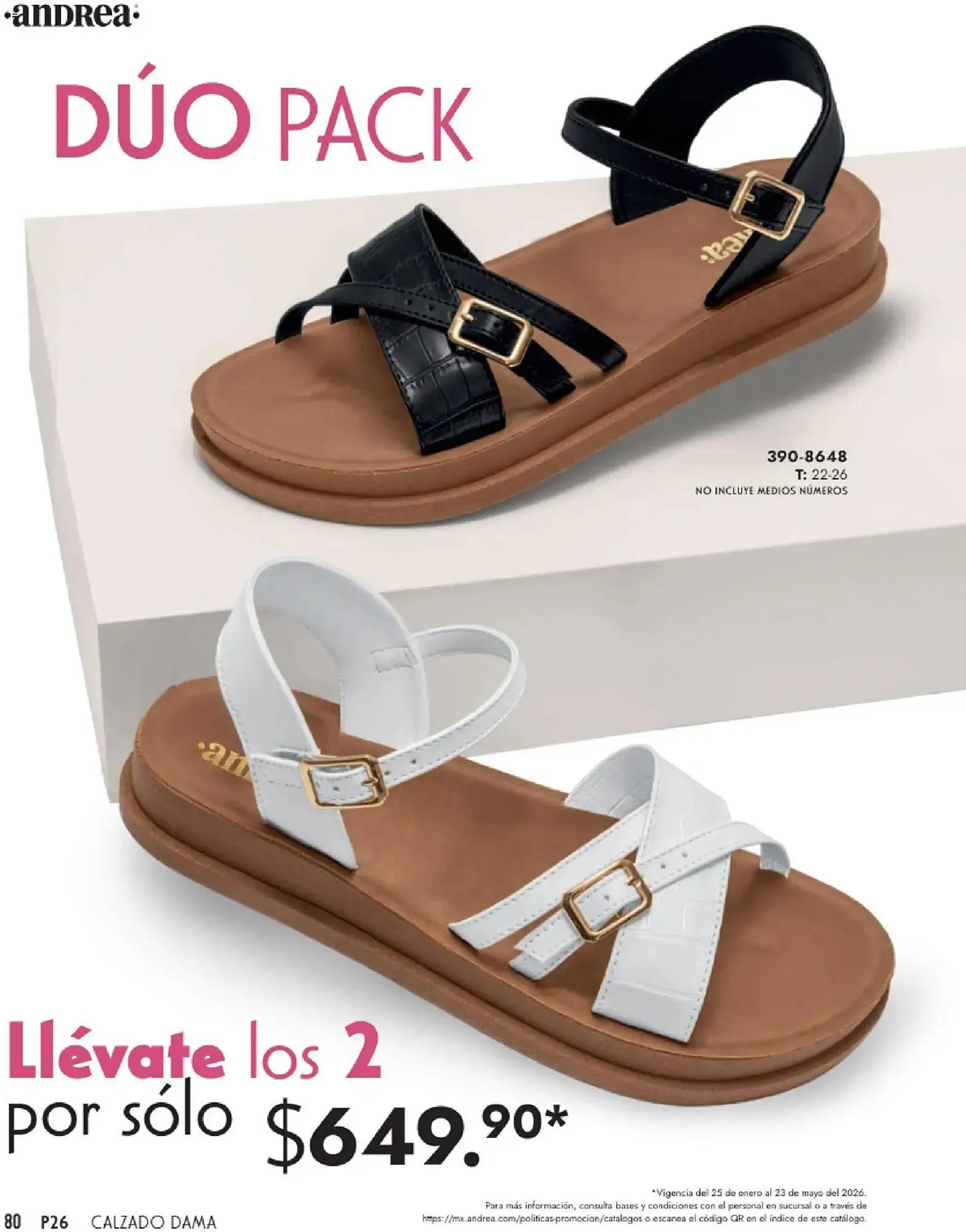 Catálogo de Catálogo Andrea 25 de enero al 24 de mayo 2026 - Pagina 80