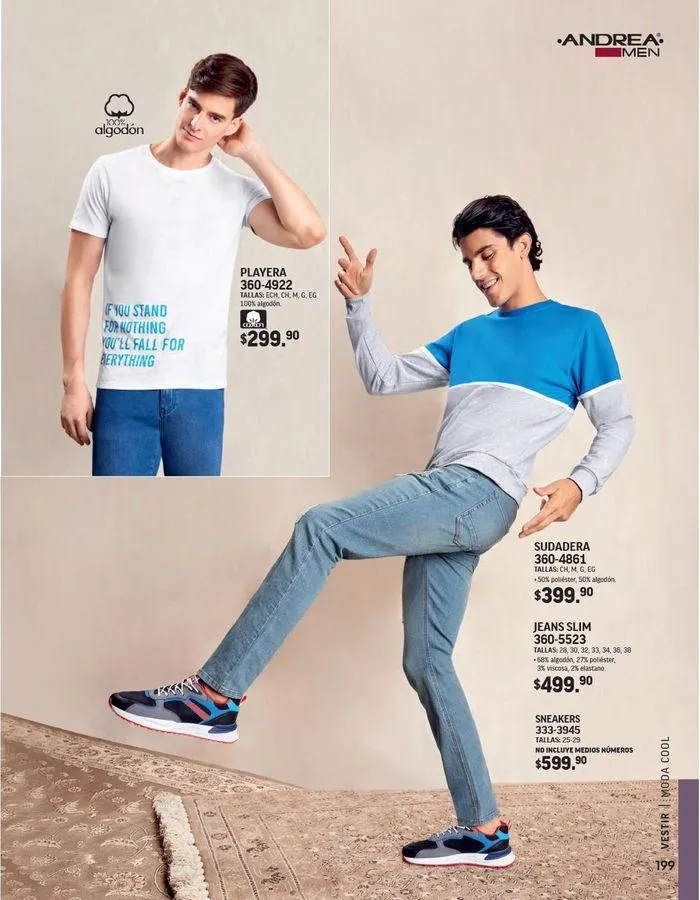 Catálogo de ANDREA - VESTIR CABALLERO 26 de agosto al 25 de enero 2025 - Pagina 40
