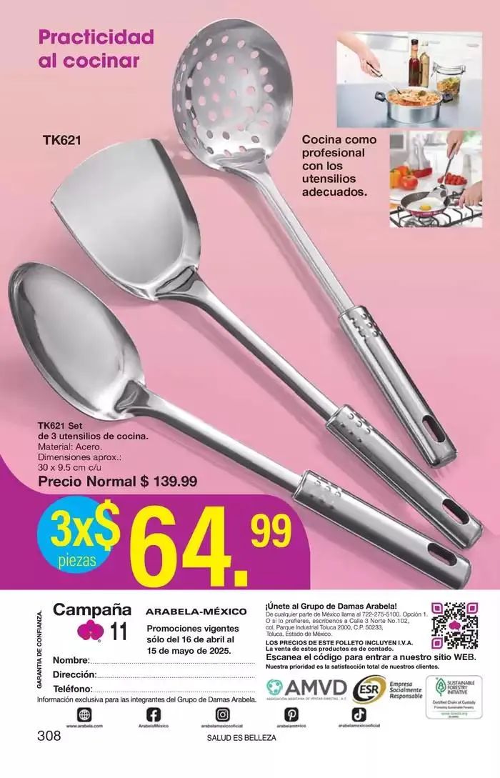 Catálogo de Arabela Campaña 11 2 de mayo al 15 de mayo 2025 - Pagina 282