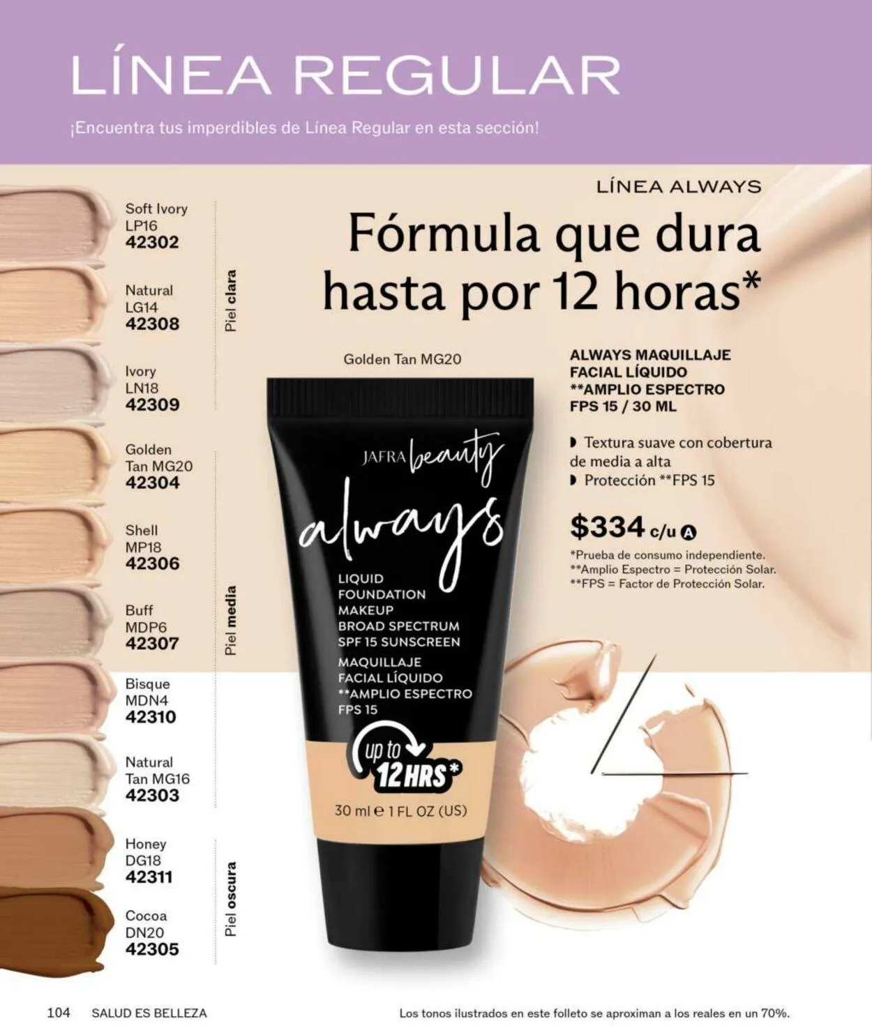 Catálogo de Jafra Oferta actual 15 de junio al 29 de junio 2025 - Pagina 104