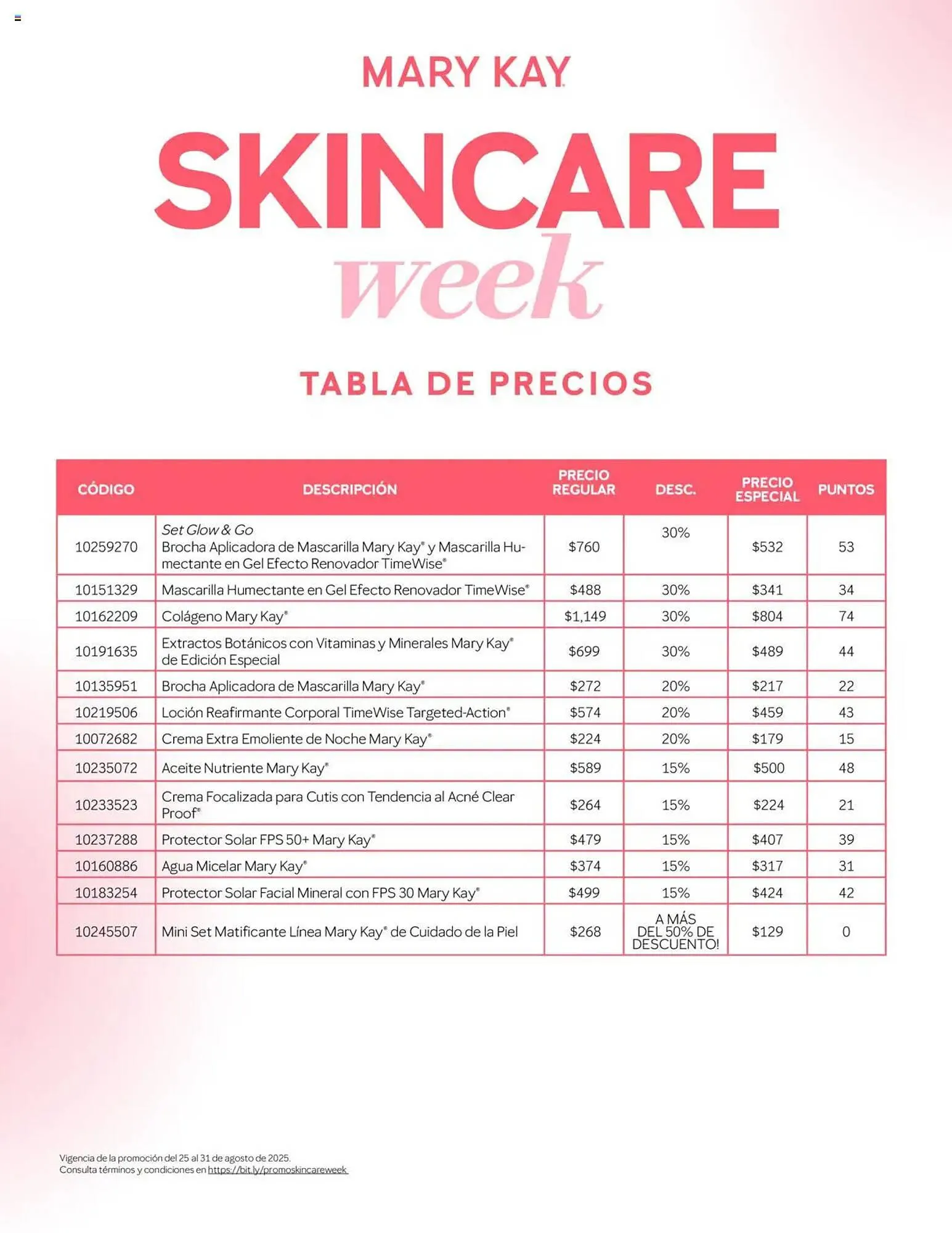 Catálogo de Catálogo Mary Kay 25 de agosto al 2 de septiembre 2025 - Pagina 9