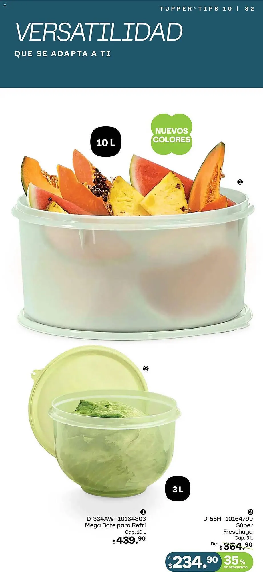 Catálogo de Catálogo Tupperware 8 de septiembre al 6 de octubre 2025 - Pagina 32