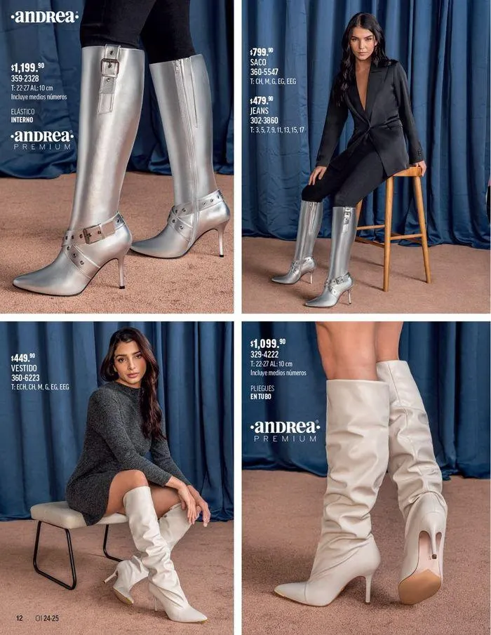 Catálogo de ANDREA - CALZADO DAMA 26 de agosto al 25 de enero 2025 - Pagina 23