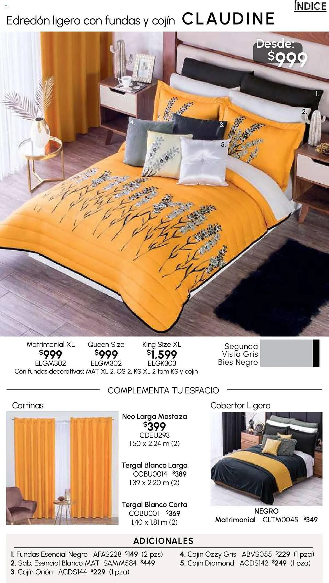 Catálogo de Catálogo Colchas Concord 13 de julio al 20 de julio 2023 - Pagina 49