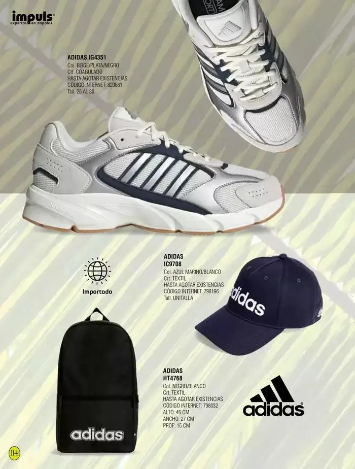 Catálogo de Primavera-Verano Caballero 2025 6 de enero al 30 de junio 2025 - Pagina 116