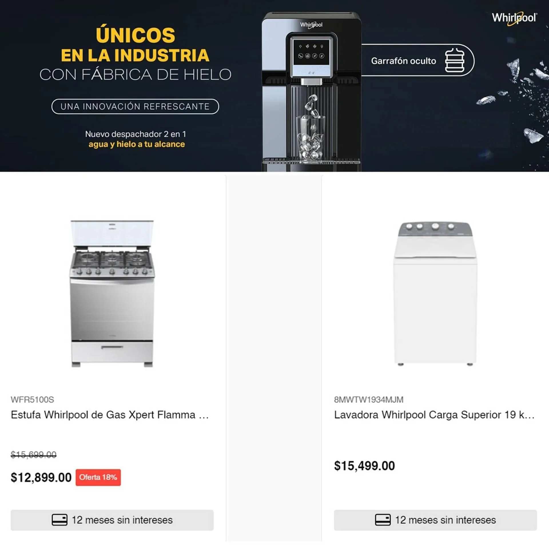 Catálogo de Catálogo Whirlpool 5 de septiembre al 30 de septiembre 2023 - Pagina 3