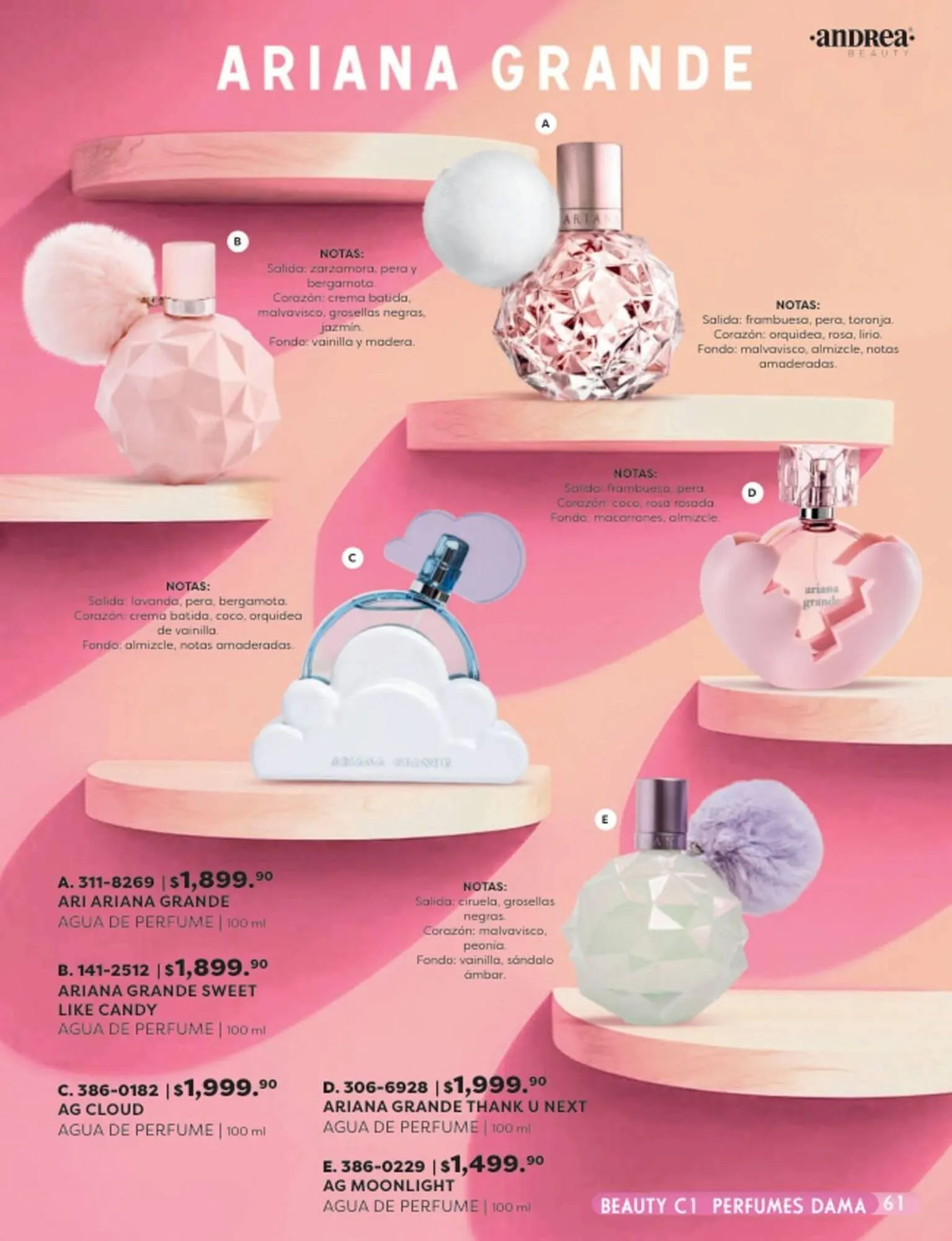 Catálogo de Catálogo Andrea 30 de enero al 30 de abril 2026 - Pagina 61