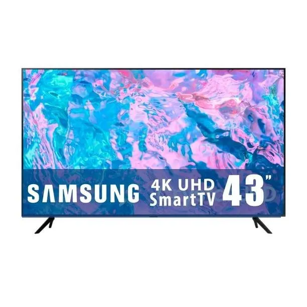 TV Samsung 43 Pulgadas 4K Ultra HD Smart TV LED UN-43CU7000
