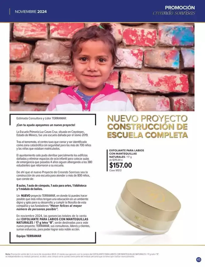 Catálogo de Revista de mes 4 de noviembre al 30 de noviembre 2024 - Pagina 45