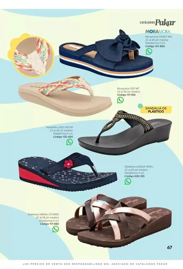 Catálogo de Pakar Sandalia 31 de enero al 31 de mayo 2025 - Pagina 67
