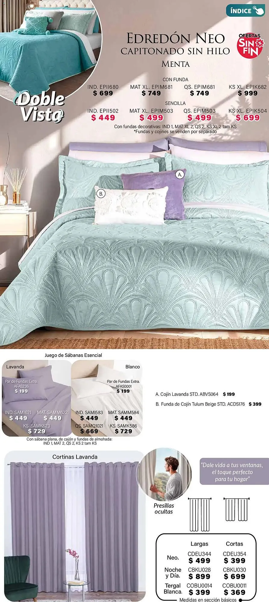 Catálogo de Catálogo Colchas Concord 1 de noviembre al 1 de febrero 2026 - Pagina 18