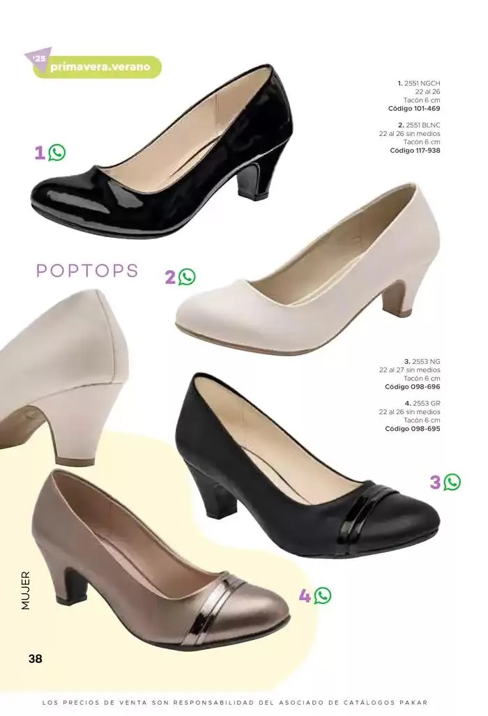Catálogo de Pakar Mujer 31 de enero al 31 de agosto 2025 - Pagina 38