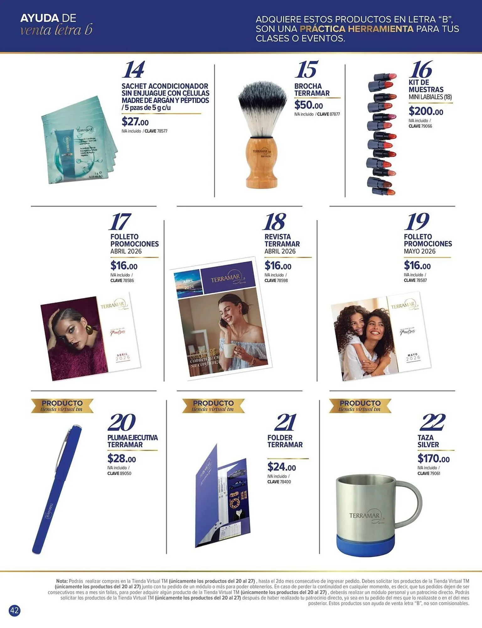 Catálogo de Catálogo Terramar Brands 1 de abril al 30 de abril 2026 - Pagina 42