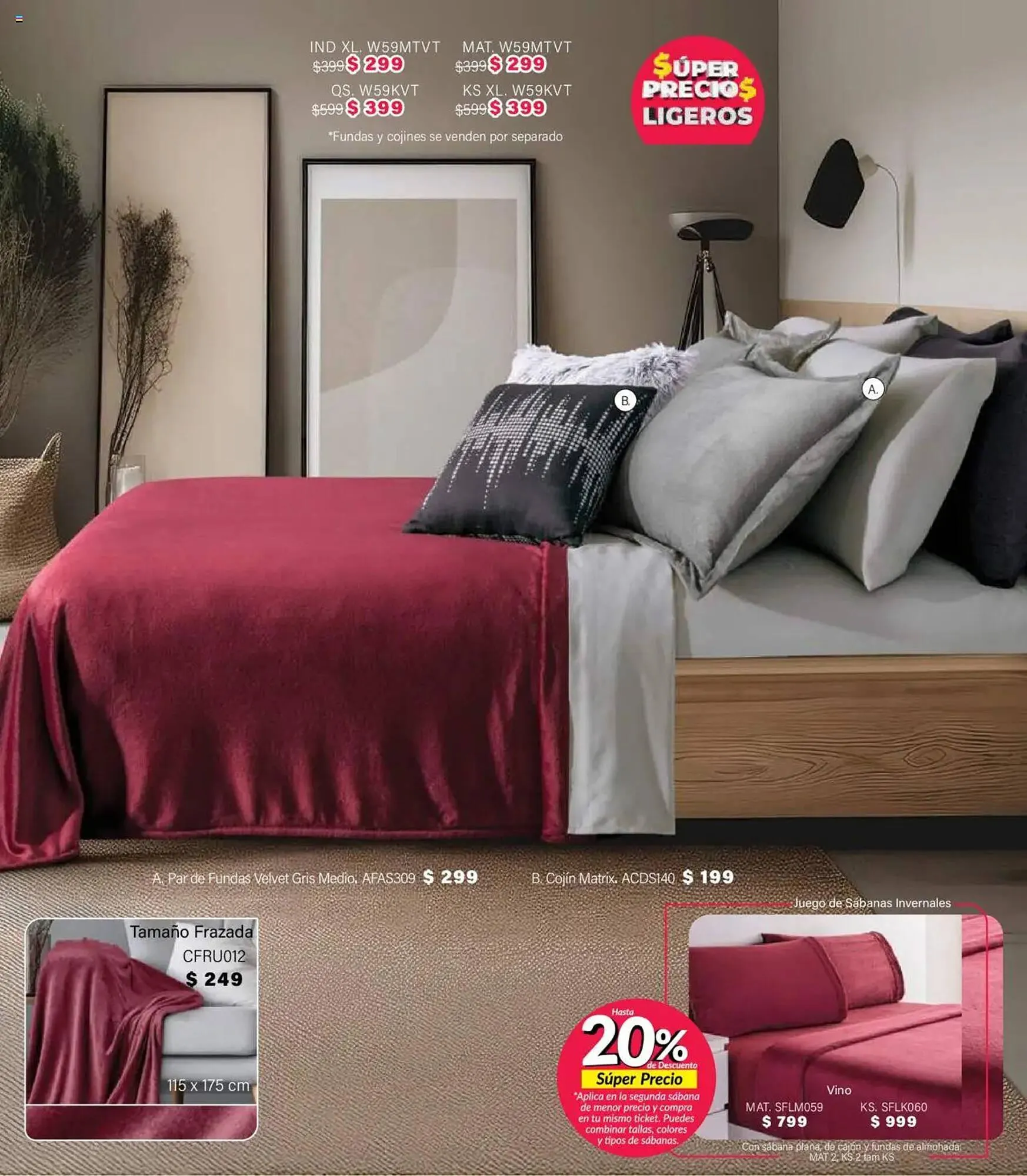 Catálogo de Catálogo Colchas Concord 1 de agosto al 1 de noviembre 2025 - Pagina 848