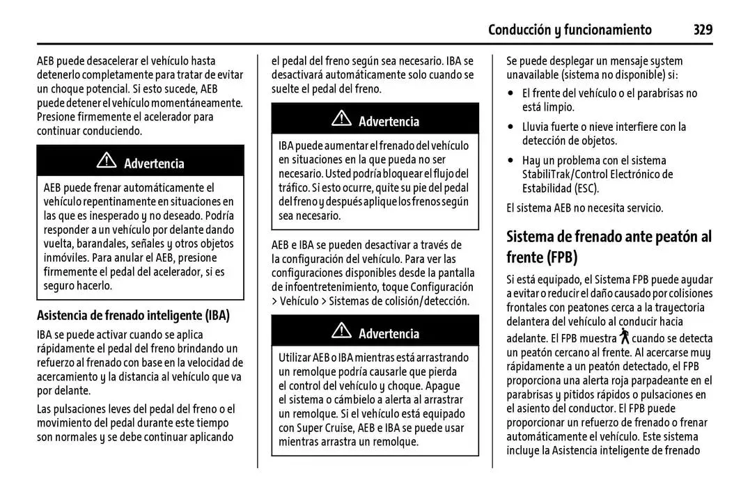 Catálogo de Cheyenne 2025 Manual del propietario 22 de enero al 31 de diciembre 2025 - Pagina 330