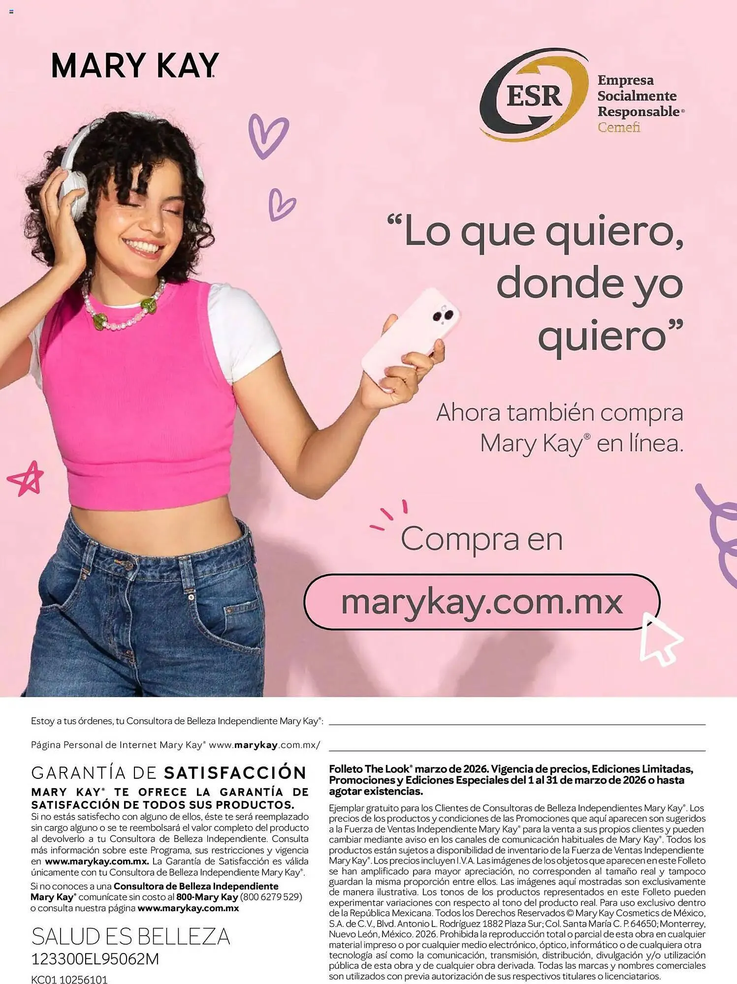Catálogo de Catálogo Mary Kay 1 de marzo al 1 de abril 2026 - Pagina 72