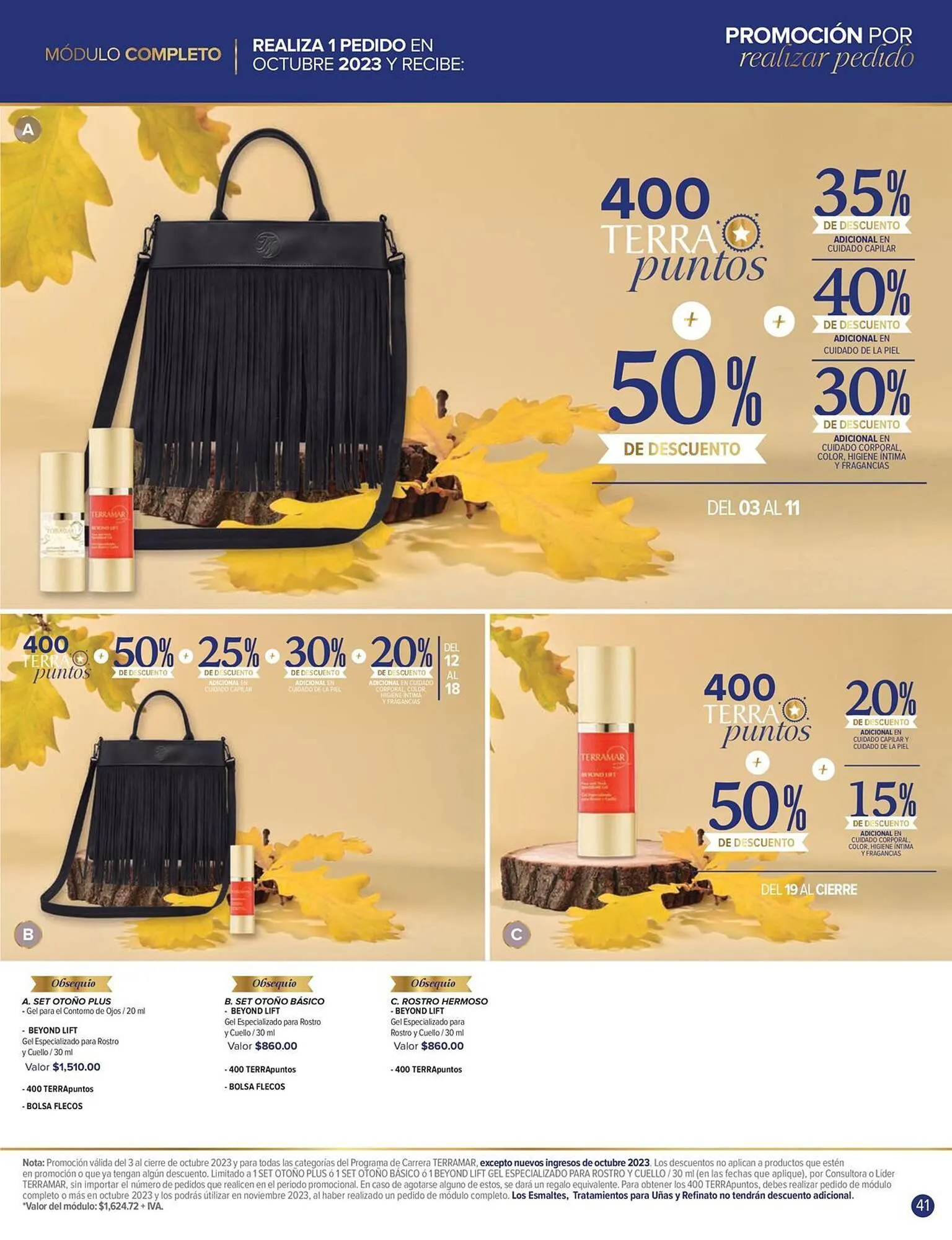 Catálogo de Catálogo Terramar Brands 3 de octubre al 31 de octubre 2023 - Pagina 41