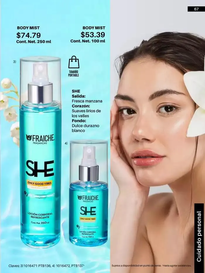 Catálogo de Catálogo 2025 3 de abril al 31 de diciembre 2025 - Pagina 67