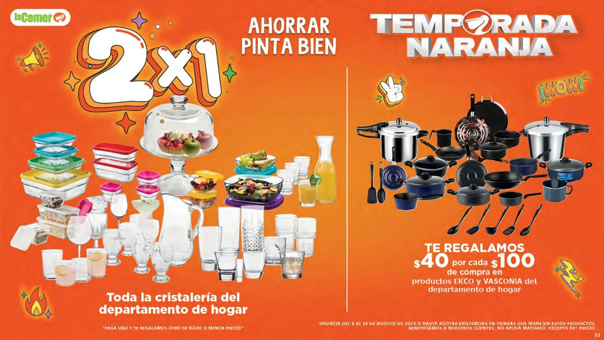 Catálogo de Catálogo La Comer 6 de agosto al 14 de agosto 2025 - Pagina 23