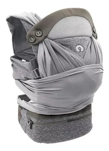 Cangurera Boppy Adjust Comfyfit Color Gris claro