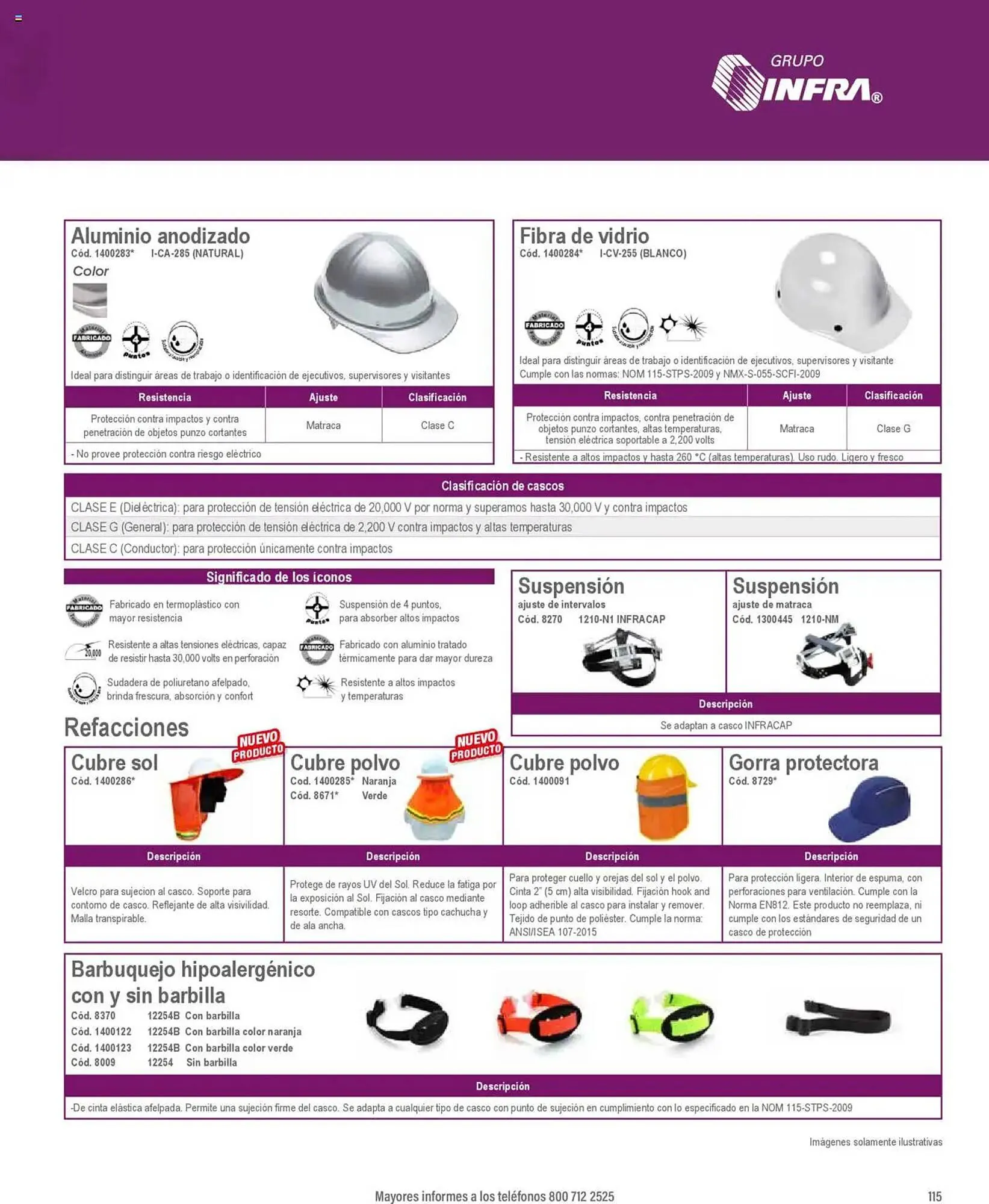 Catálogo de Catálogo Infra 7 de enero al 31 de diciembre 2025 - Pagina 3